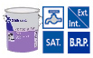 Finition satin�e<br>SIGMACRYL SATIN