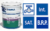 Finition satin�e<br>SIGMALYS SATIN